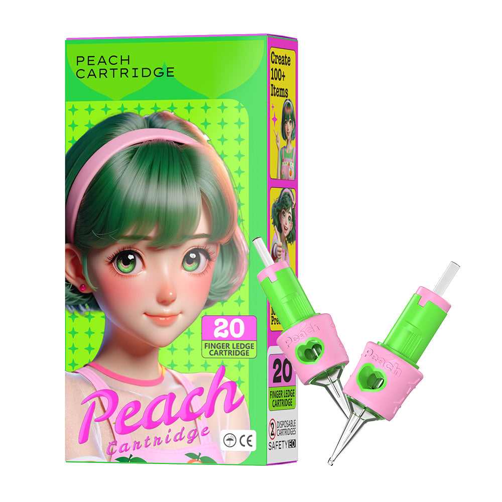 PEACH Extended Tip 2024 Newest Image Reversal Model Revolutionary Tattoo Needle